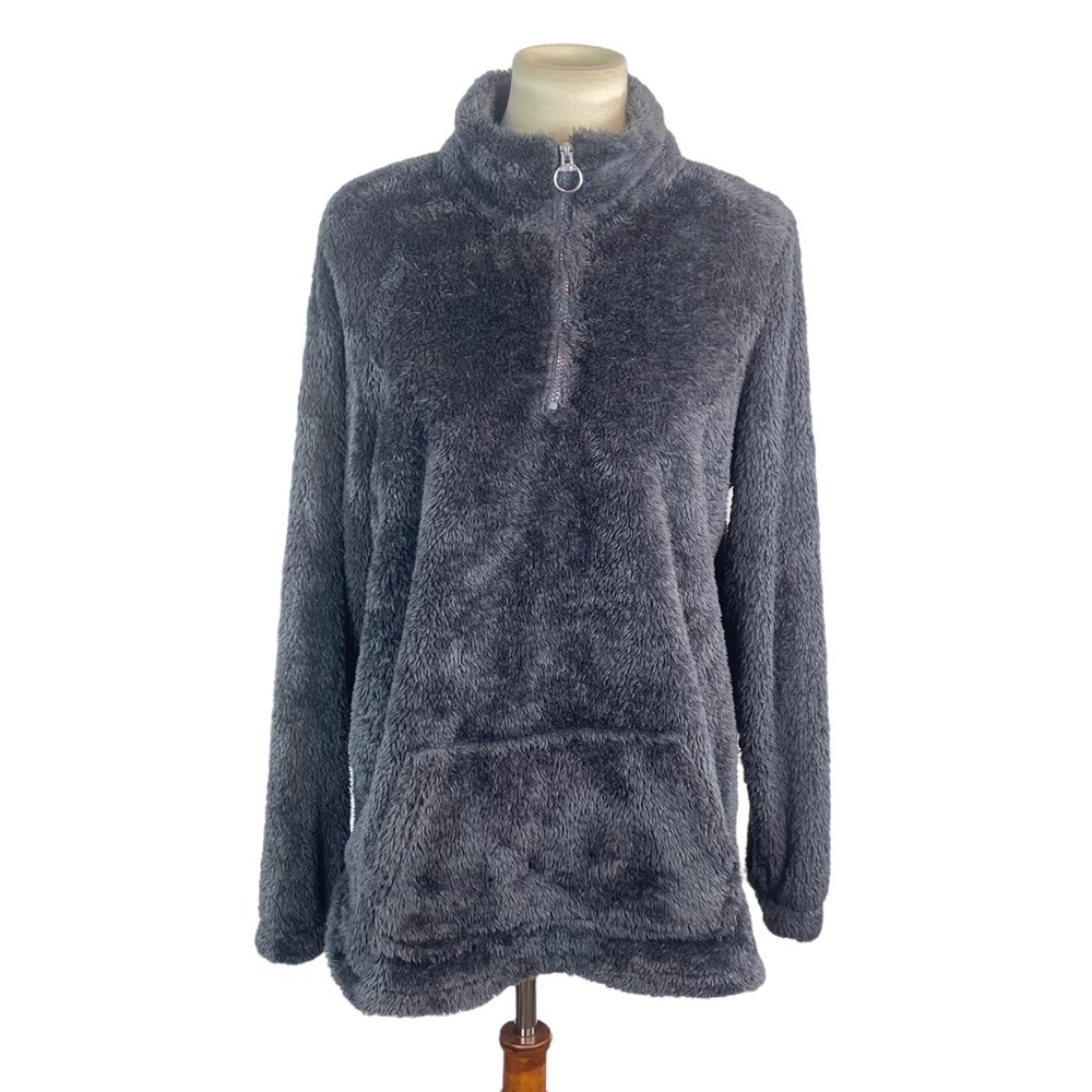Woman’s Christopher & Banks pullover fleece jacket size L